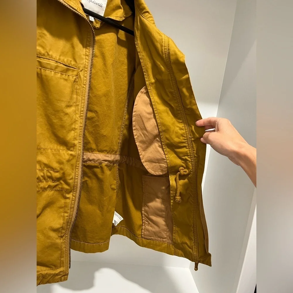 Madewell Fleet Jacket Egyptian Gold X-Small cotton